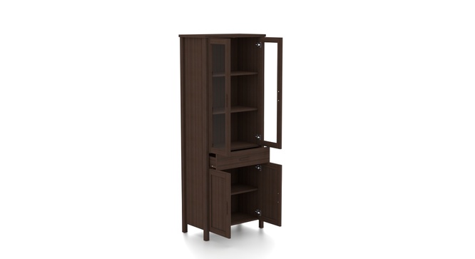 Netherland Bookshelf (65-Book Capacity)(Dark Walnut)